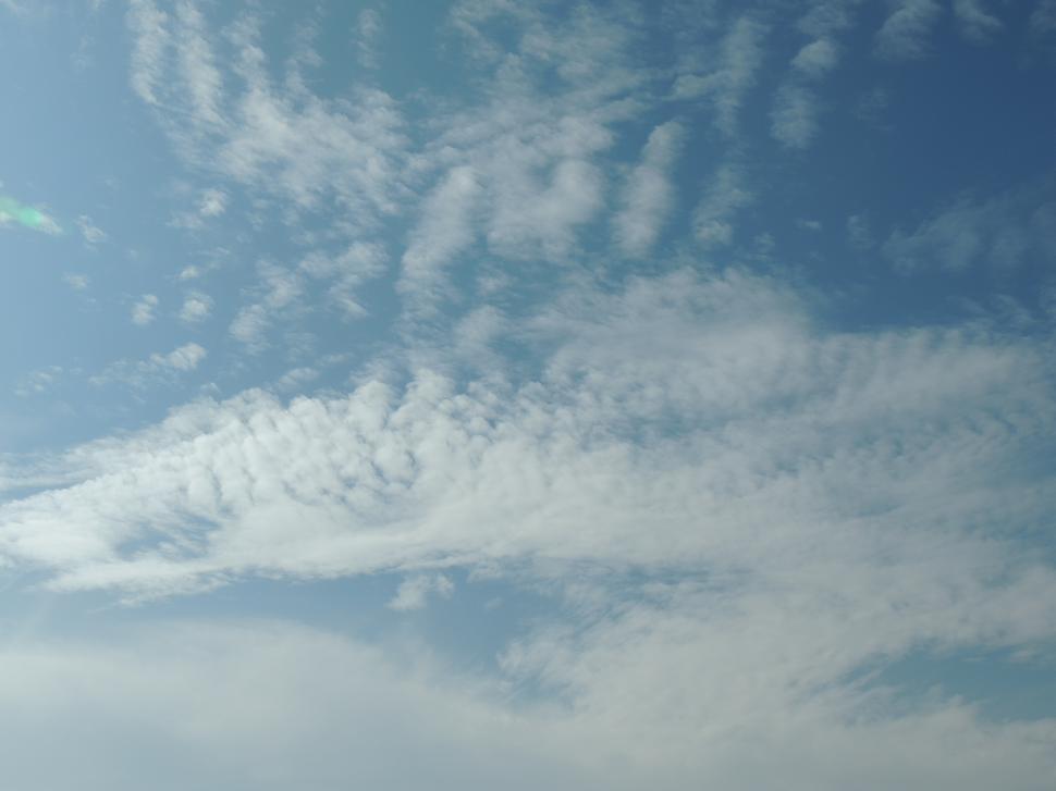 Free Image of Scattered Clouds  