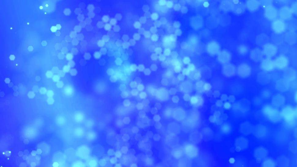 Free Image of Abstract background - blue bokeh 