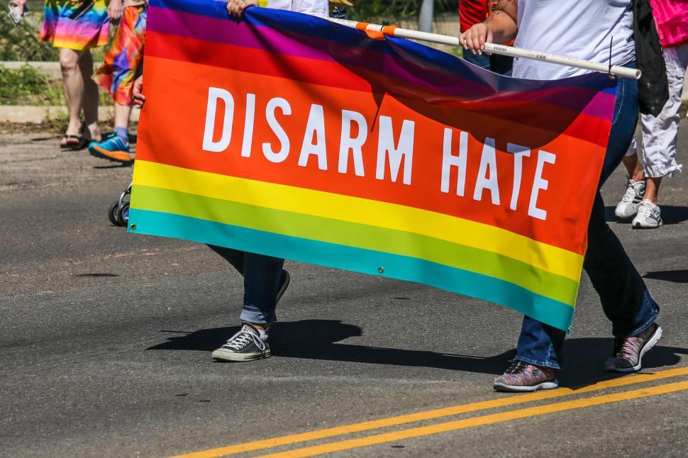 Free Image of Disarm Hate Banner 