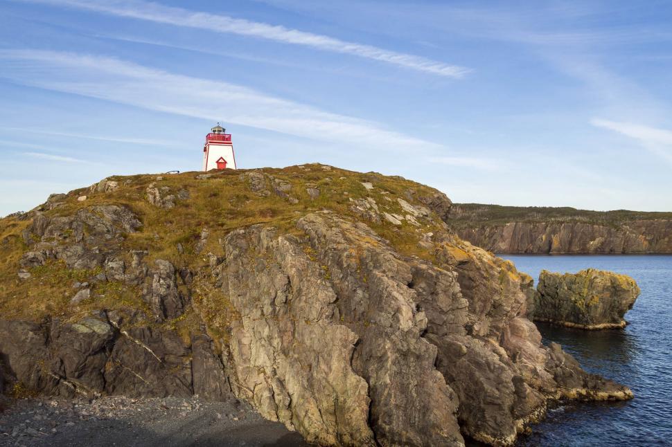 Free Image of Trinity harbour lighthouse 