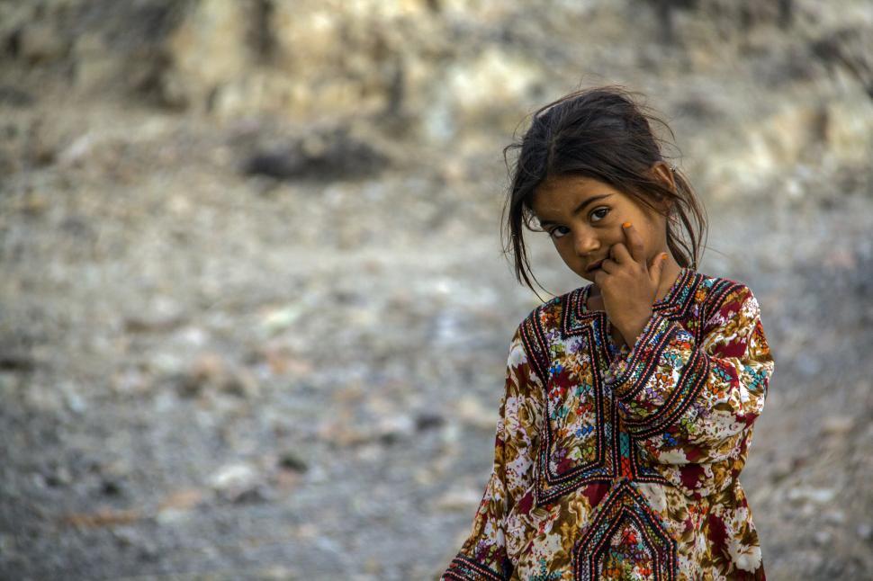 Free Image of Baluch children  
