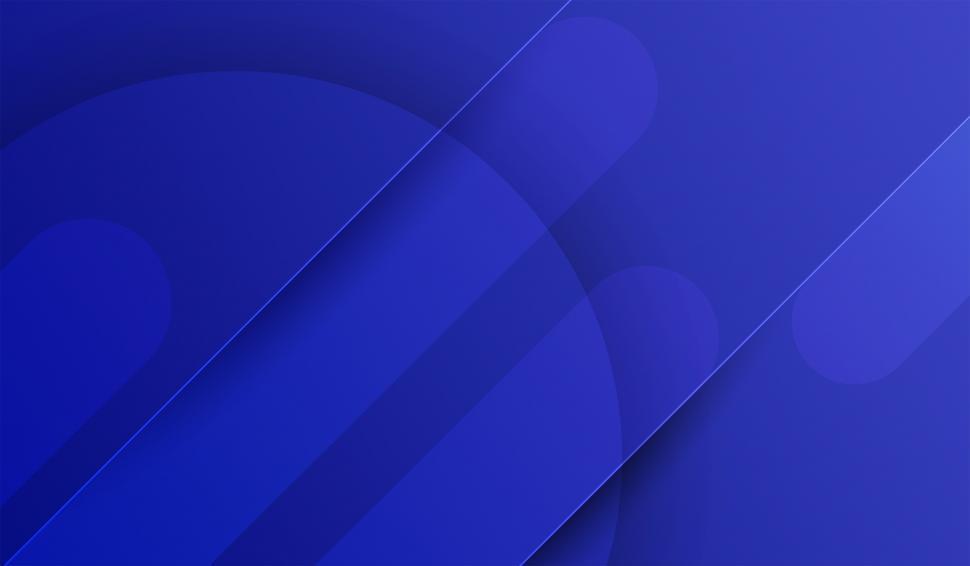 Free Image of Blue Geometric Abstract background  