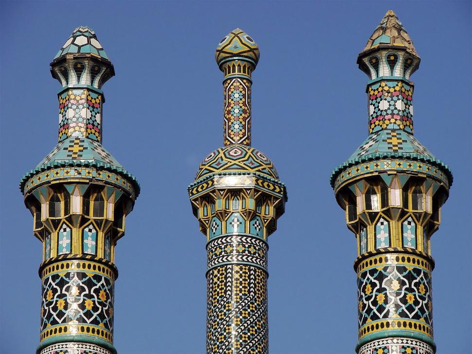 Free Image of Qom metropolis - Minarets 