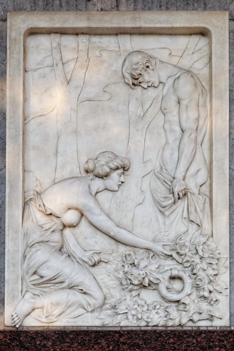 Free Image of Bas-relief  