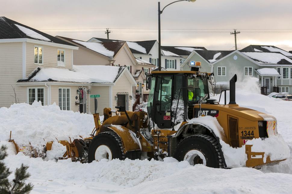 Free Image of Snow clearing 