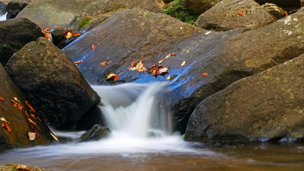 Free Image of Cascade at Hacklebarney State Park 