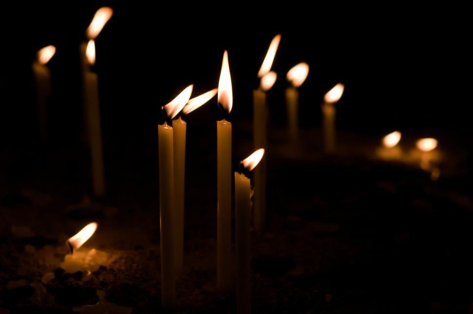 Free Image of Candles  