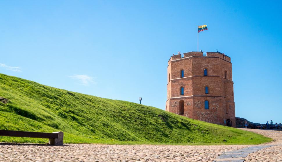 Free Image of Tower Of Gediminas Gedimino In Vilnius, Lithuania 