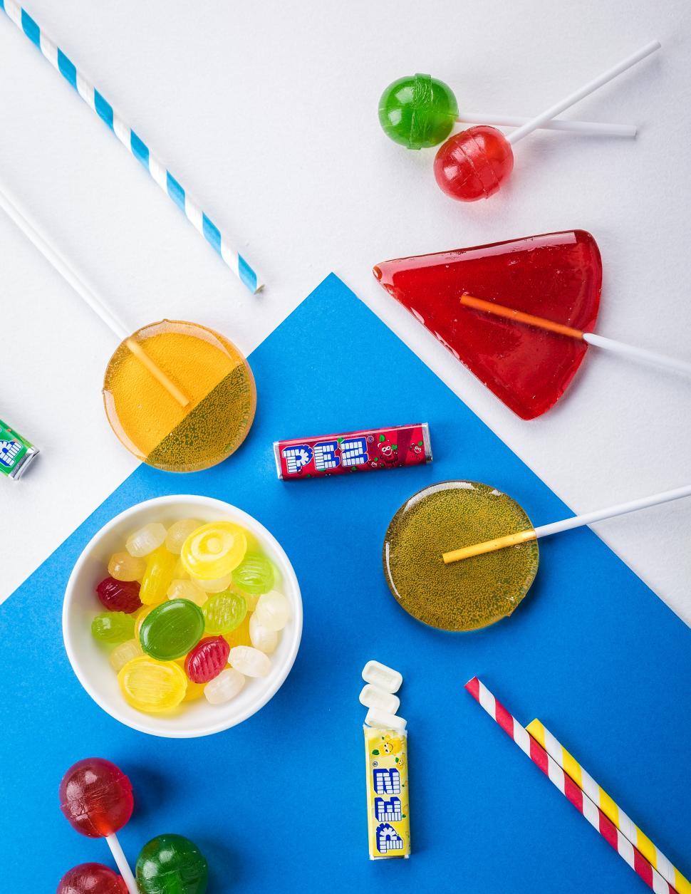 Free Image of Lollipops and Candies 