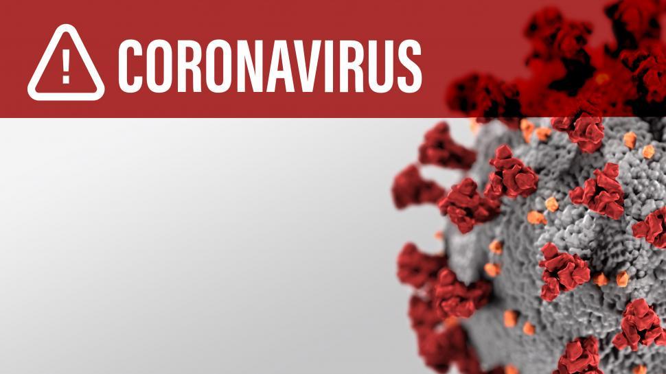 Free Image of Coronavirus Alert with copyspace  