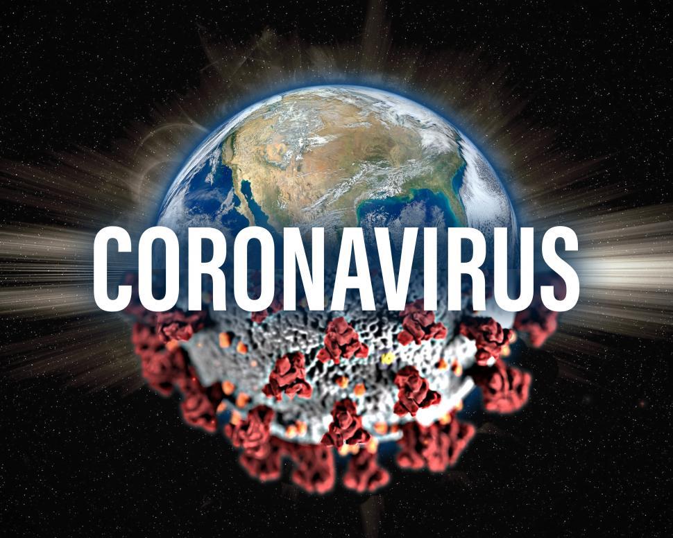 Free Image of Coronavirus Global Pandemic Graphic 