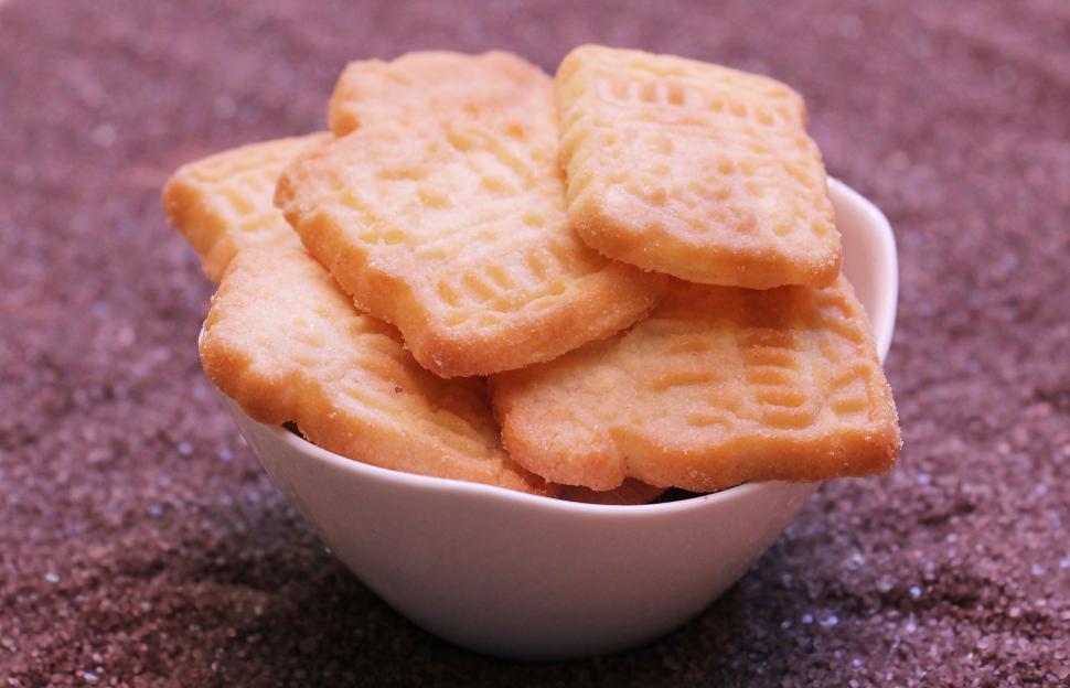Free Image of Bowl of Cookies 