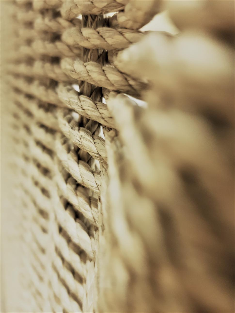 Free Image of Tied Ropes 