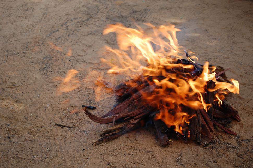 Free Image of Burning Wood - Fire 