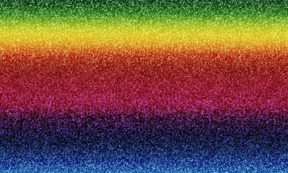 Download Free Stock Photo of Colorful Static Noise Background 
