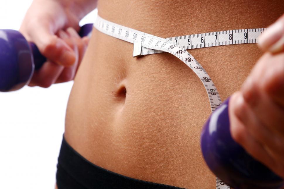 Free Image of measurement of waistline - fitness 