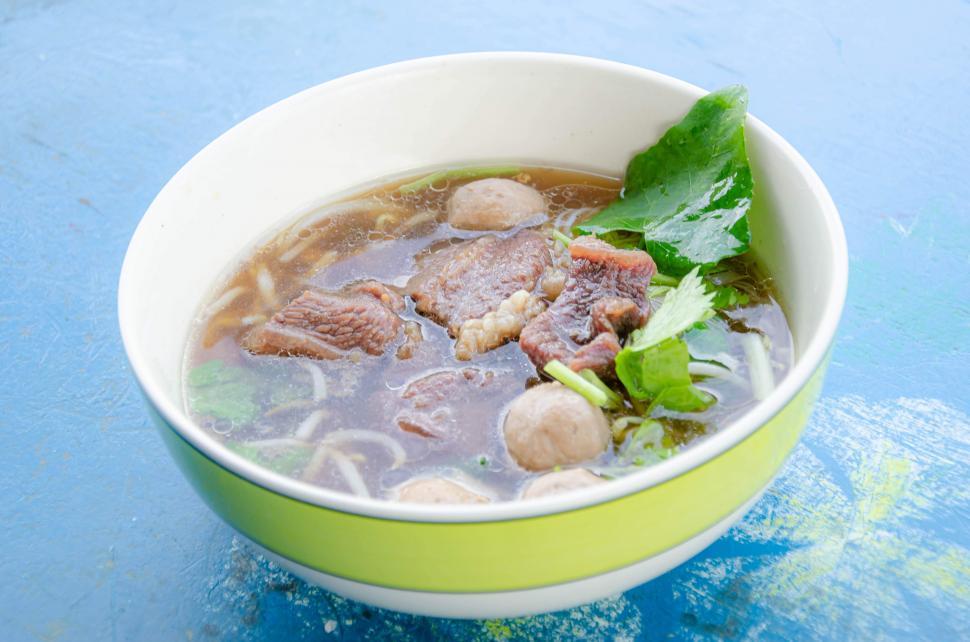 Free Image of Beef Noodle  