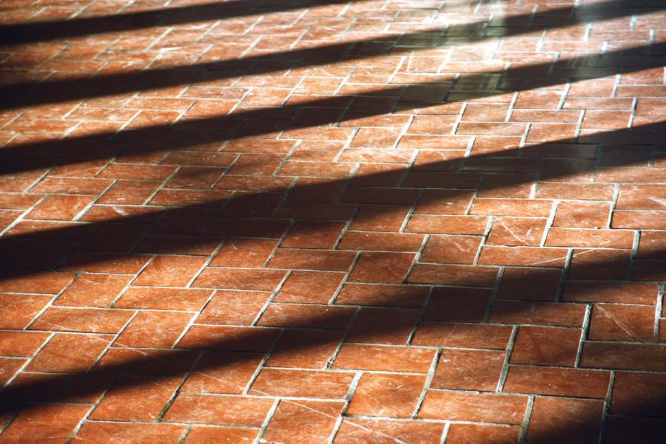 Free Image of Ellis Island Immigration Station brick floor 