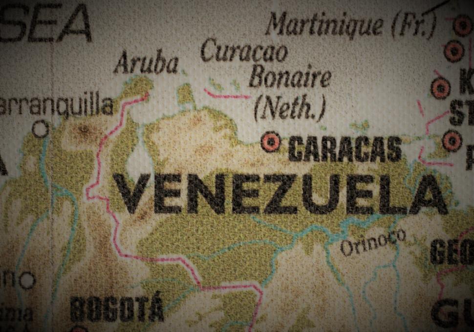 Free Image of Old map of Venezuela   