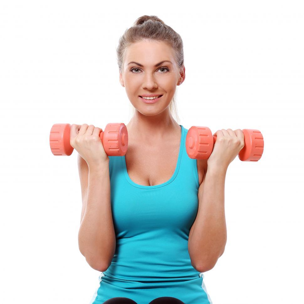 Free Image of Sport exercise - Curls 