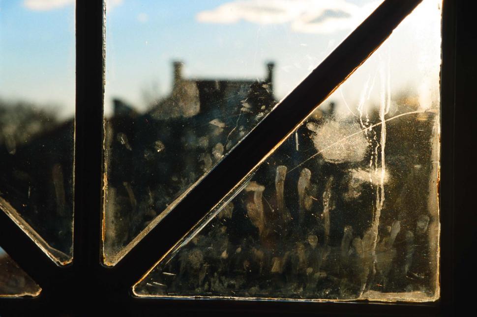 Free Image of Old Window at Ellis Island Immigration Station 
