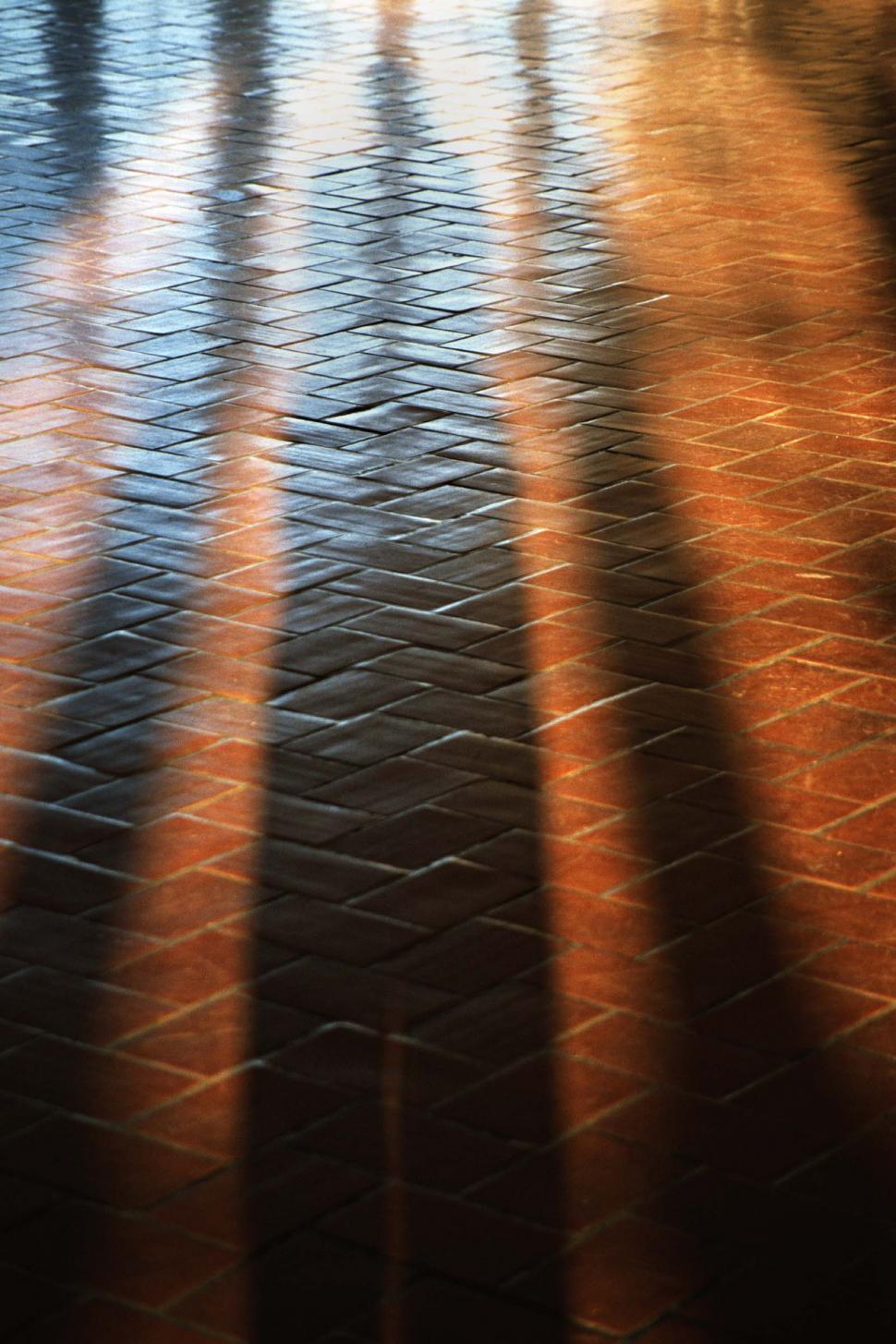 Free Image of Worn floor in Ellis Island Immigration Station 