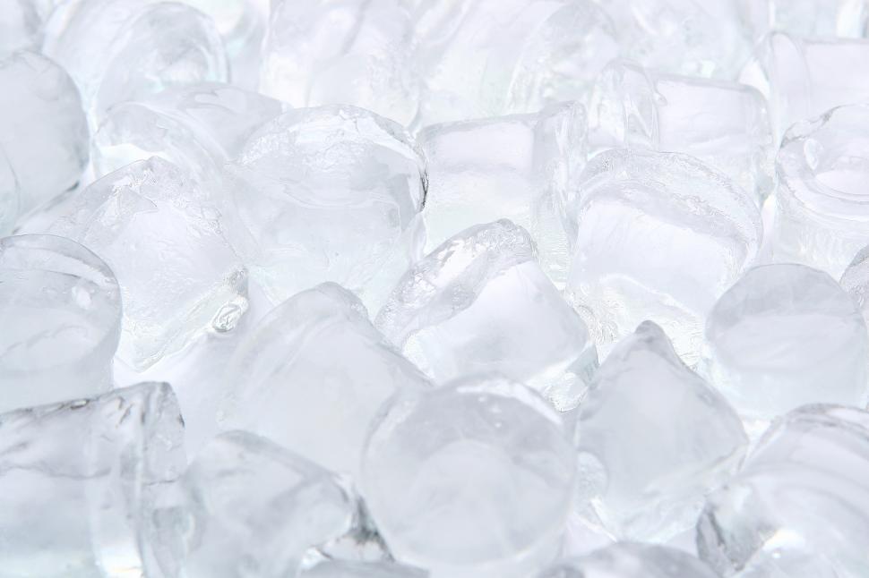 Free Image of Ice - Field of ice cubes 