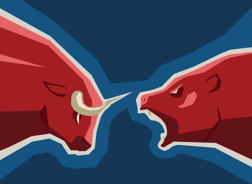 Free Image of Bull and Bear - Financial Markets Concept - Short Version 