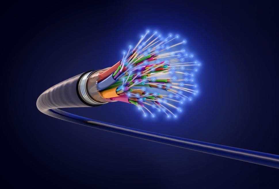 Free Image of Optical Fiber - Fiber-Optic Cable - Information Technology - Ele 