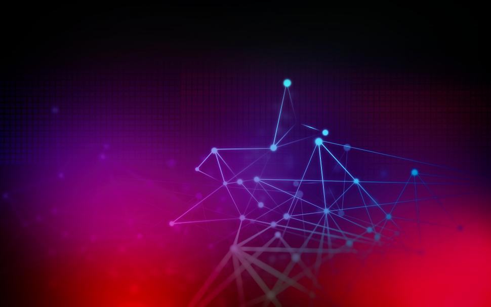 Free Image of Network Connections - Abstract Background 