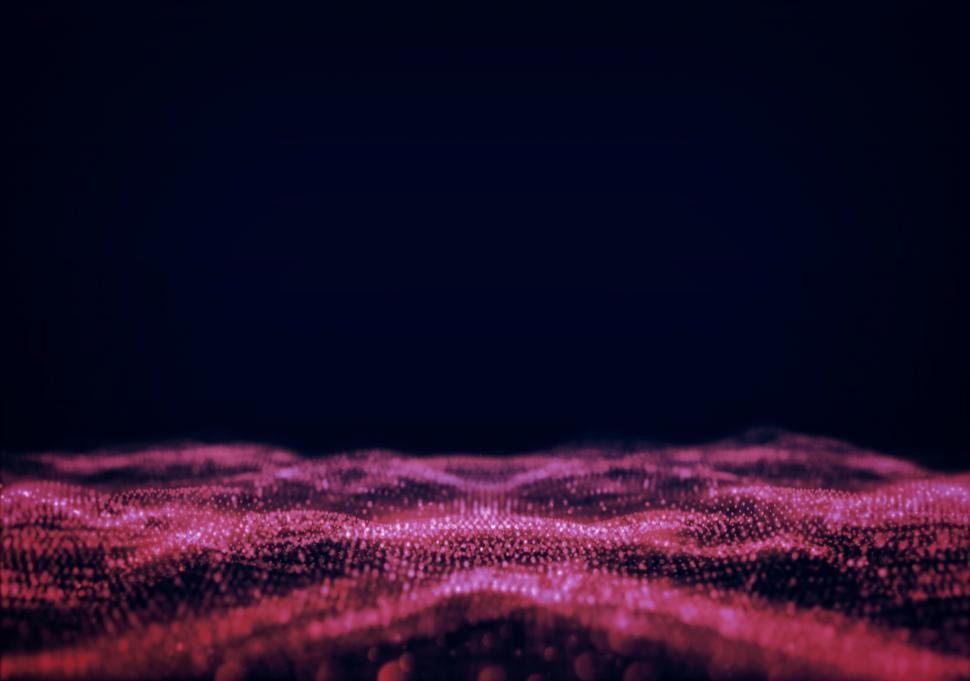 Free Image of Abstract Background - Waves and Particles - Technology - Faded L 