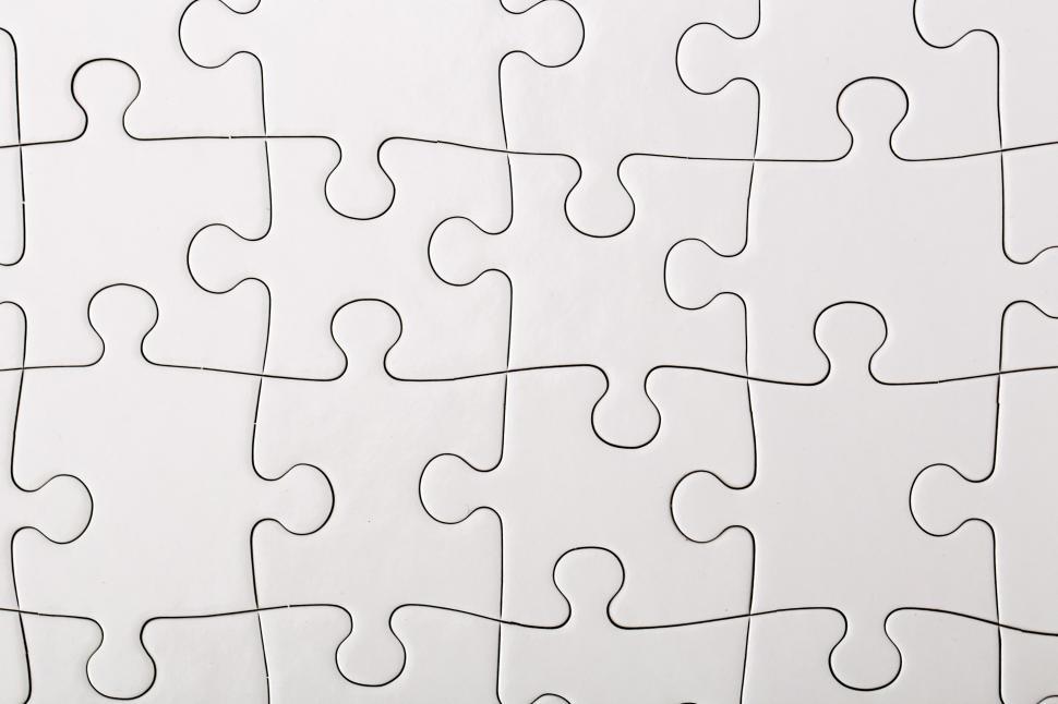 Free Image of Background of puzzle pieces 