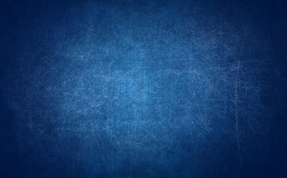 Free Image of Scratched Blue Canvas - Texture Background 