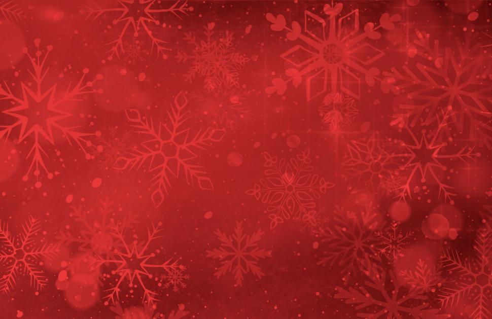 Free Image of Red Christmas Background 