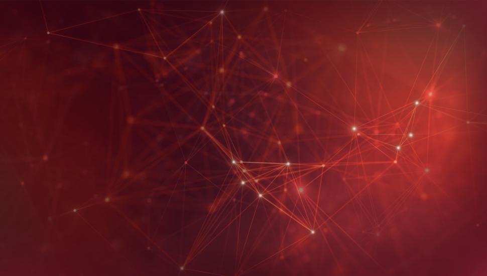 Download Free Stock Photo of Abstract Technology Background - Networks - Red 