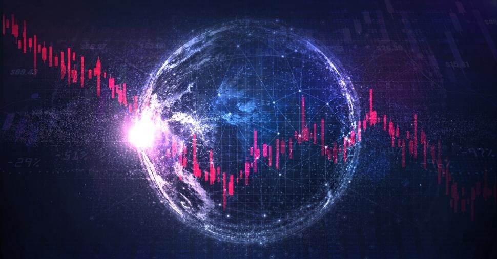 Free Image of Global Financial Markets - Fintech - Finance Tech Infrastructure 