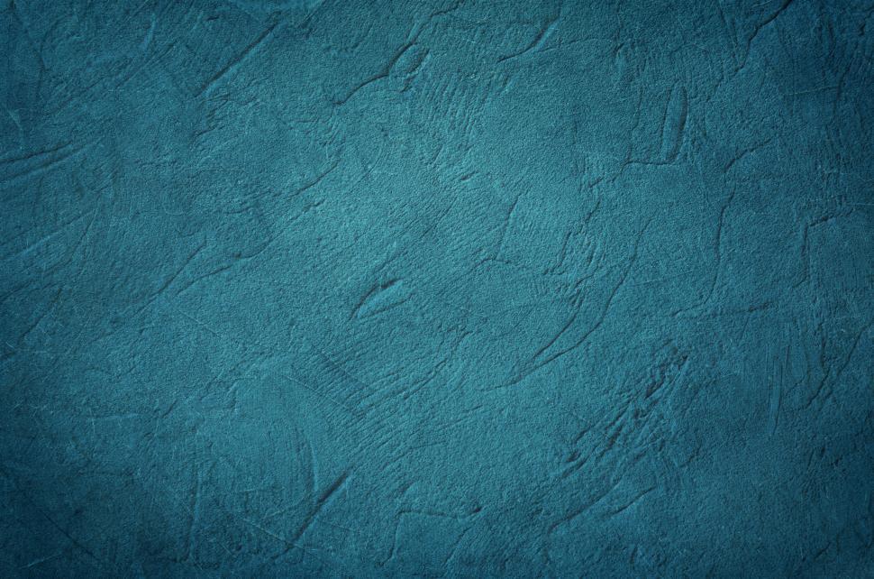Download Free Stock Photo of Scratched Hard Texture - Blue Wall 