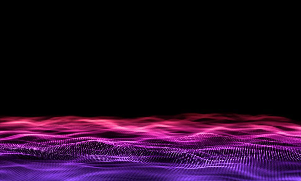 Free Image of Abstract Background - Gradient - Purple Particles on Dark Backgr 