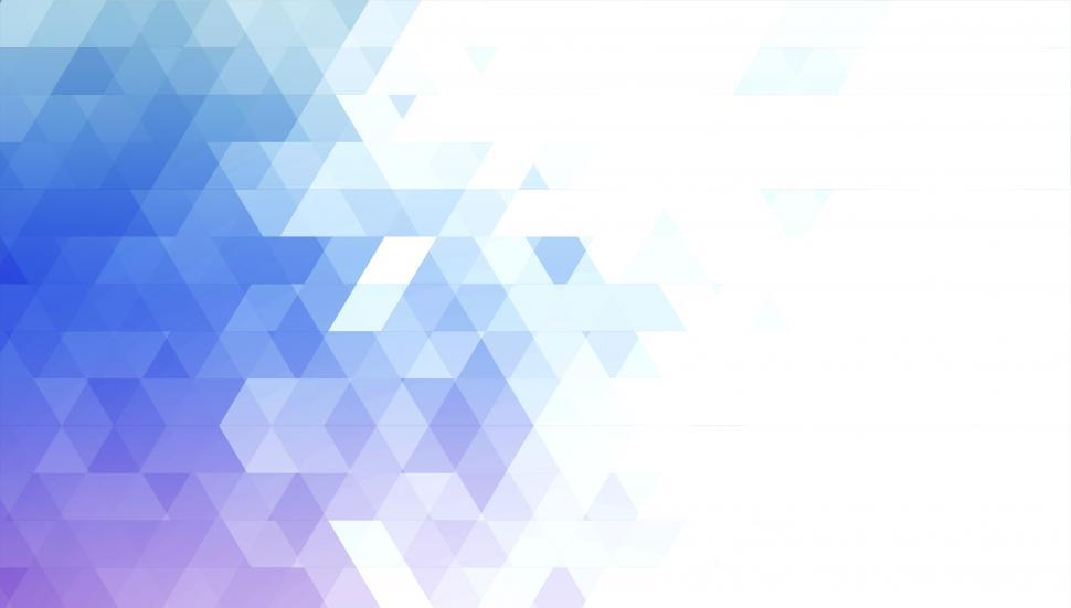 Download Free Stock Photo of Abstract Geometric Background - Cold Colors 