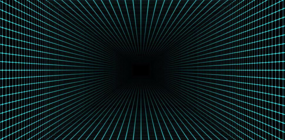 Free Image of Abstract Background - Tunnel - Technology Background 