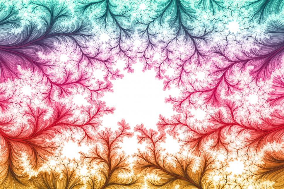 Free Image of Colorful Organic Pattern - Fractal - Background 