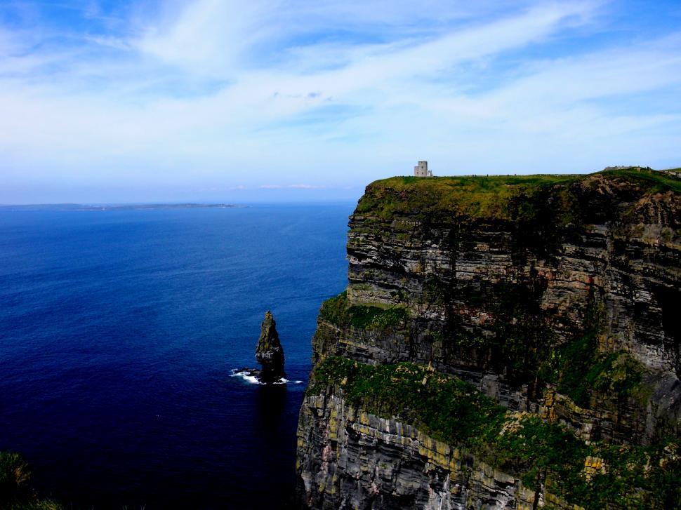 Free Image of Galway - Ireland, Cliffs of Moher OBrien Castle 