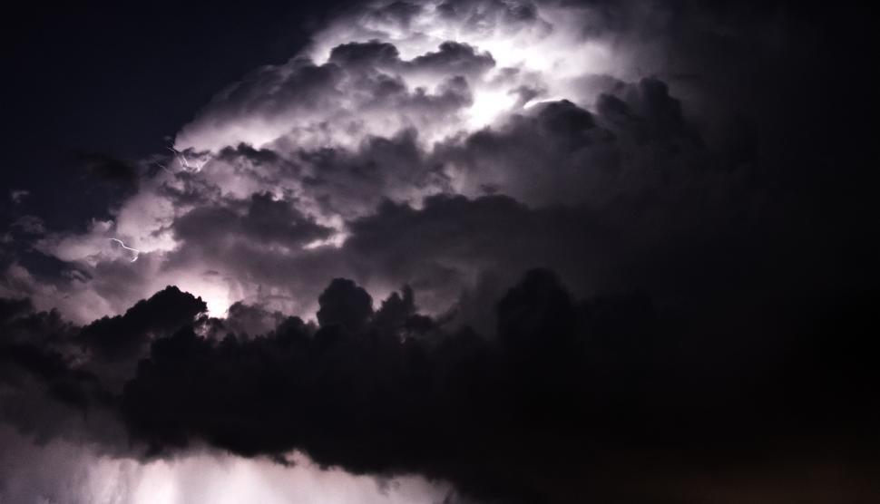 Download Free Stock Photo of Thunder Cloud - Large Cumulonimbus 