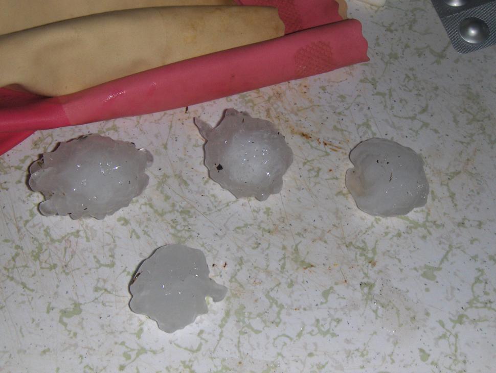 Free Image of Big Hailstones 