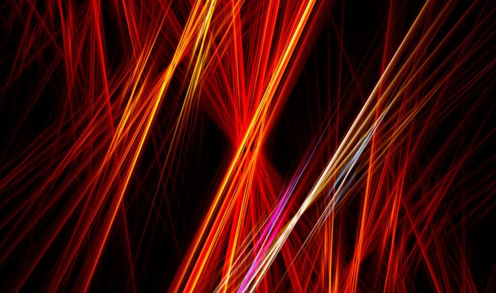 Free Image of Rays of Light - Abstract Background 