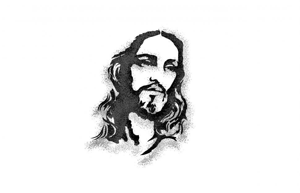 Free Image of Jesus Christ - Your Faith is Bigger Than Your Fear 