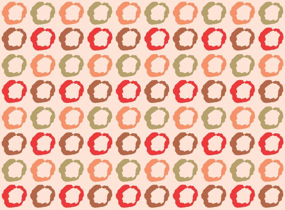 Free Image of Seamless grid pattern of circles  