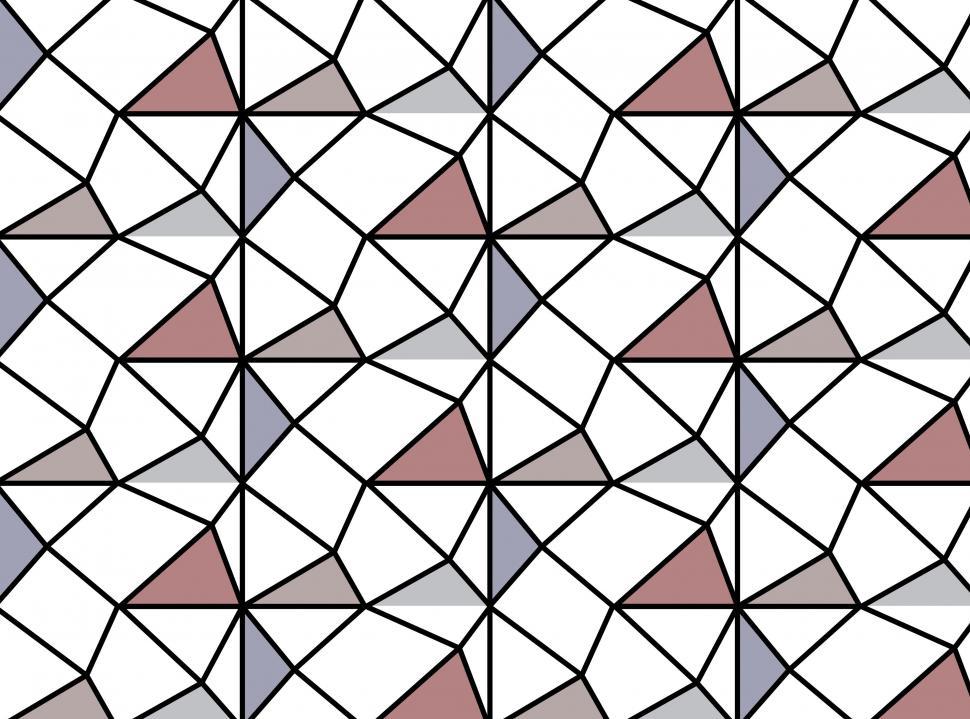Free Image of Modern repeat triangles pattern  