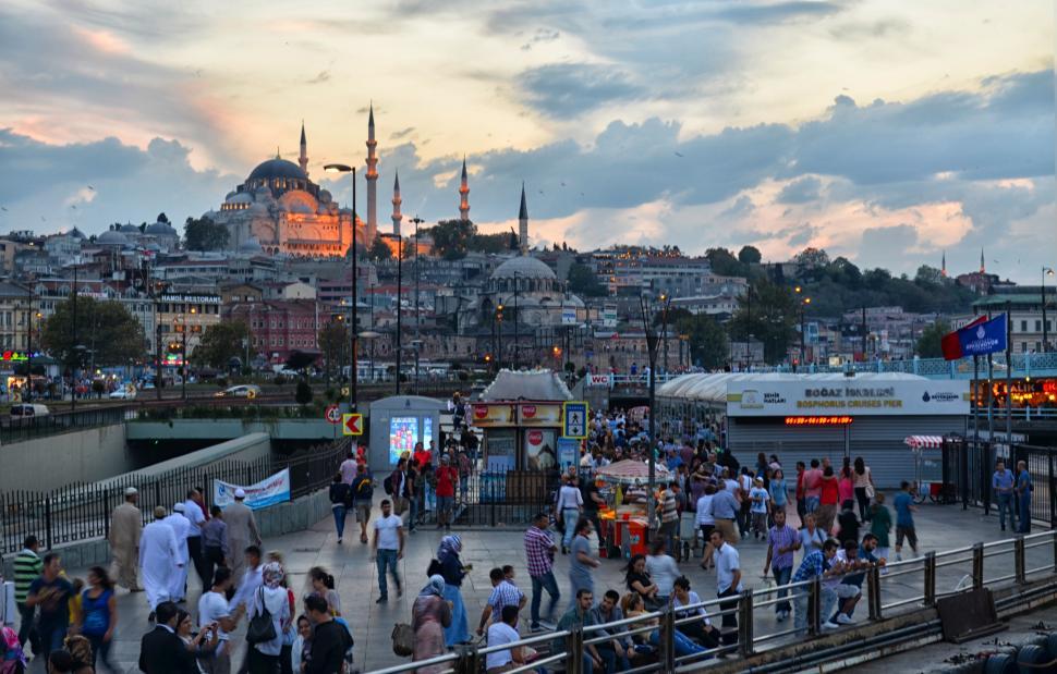 Free Image of Istanbul seascape  