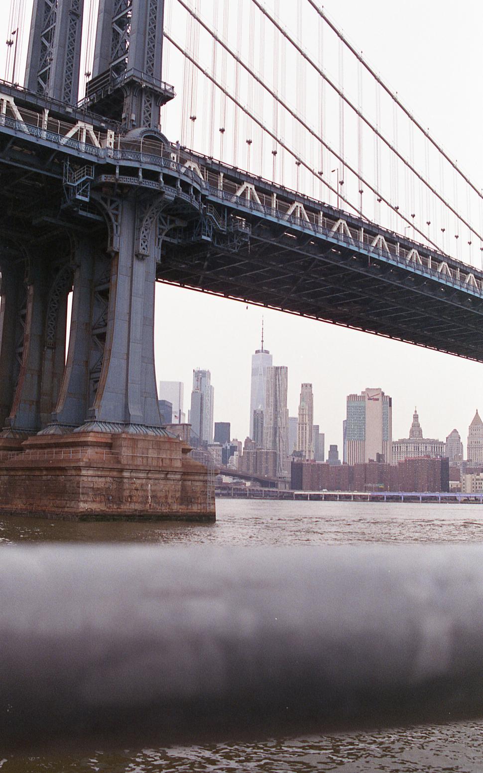 Free Image of Manhattan Bridge - New York 